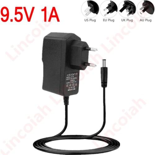 9.5V 1A 1000MA AC/DC Adapter Power Adapter Charger 9.5 V Volt For Casio Keyboard Pianos CTK-245 AD-E95100L ADE95100L ADE95100LU