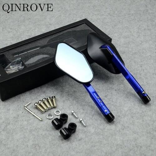 CNC Aluminum Motorcycle Rear View Mirrors 8 10mm Rearview Mirror For Kawasaki Z650 Z750 Z800 Z900 Z1000 ER6N ER6F Versys 650