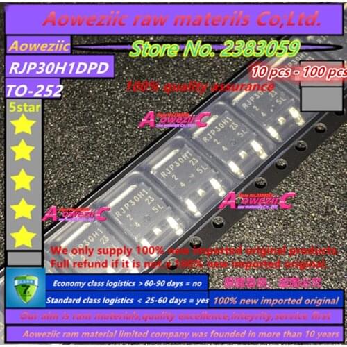 Aoweziic 100% new imported original RJP30H1DPD RJP30H1 TO-252 LCD plasma tube ( warehouse stock )