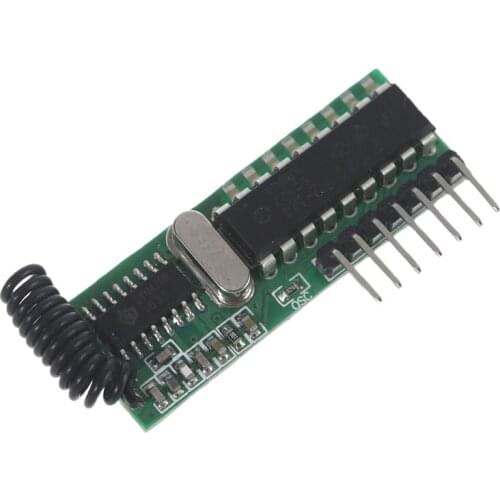 J60A Wireless Decoding Remote Control Switch Transmitter Module 433.92 MHz 315 MHz RF Relay Receiver Superheterodyne AK-R06B