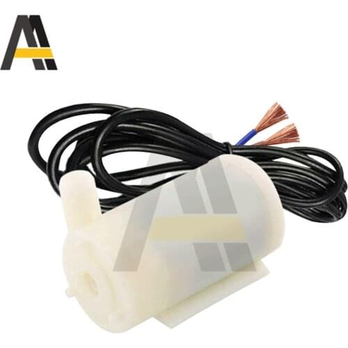 DC 3V 3W Low Noise Brushed Motor Pump 120L/H Mini Micro Submersible Water Pump Horizontal Small Submersible Pump