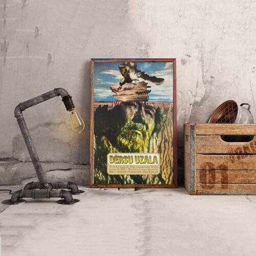 Dersu Uzala 1976 Czech Movie Poster Classic Vintage Retro Canvas Print Art Poster Wall Painting Home Decoration