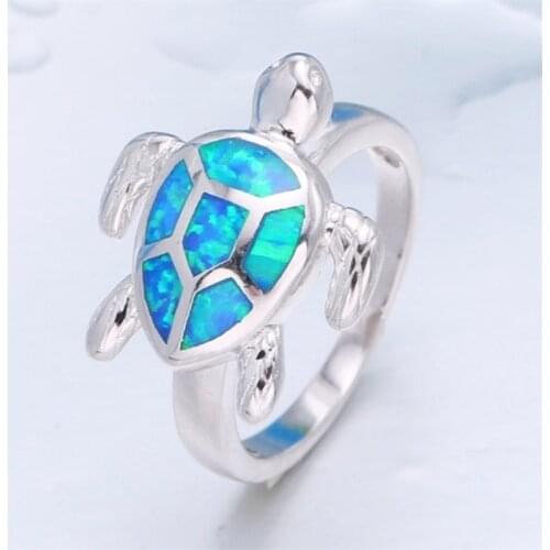 Classic Women Ring Cute Turtle Accessories Fashion Lady Wedding Party Ring For Girl Friend Best Gift