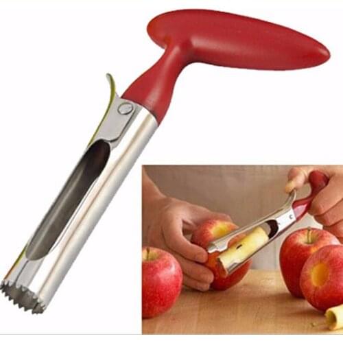 Creative Kitchen Gadget Stainless Steel Apple Core Pulling Apple Core Remover Fruit Core Remover