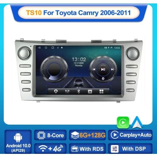 MEKEDE Android 10 For Toyota Camry 7 40 50 2006-2011 Octa Core Car Multimedia Video Player GPS Radio RDS With buttons Carplay BT