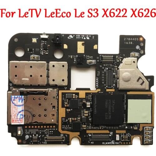 Tested Full Work Unlock Motherboard Electronic Panel For LeTV LeEco Le S3 X622 X626 32GB Logic Circuit Board