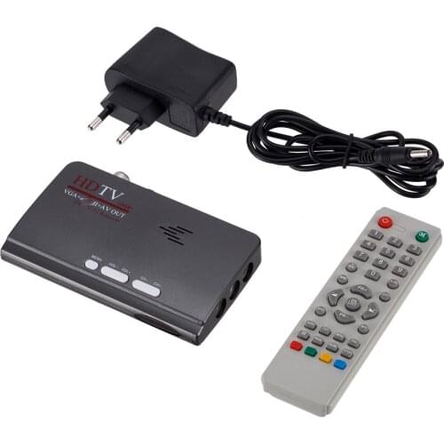 DVB-T2 TV Tuner Receiver DVB T/T2 TV Box VGA AV CVBS 1080P HDMI-compatible digital Satellite receiver