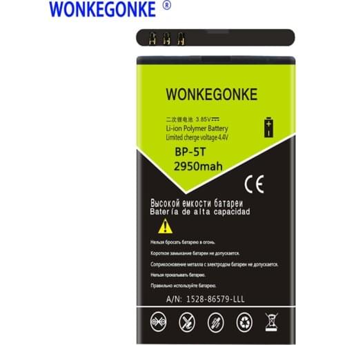 WONKEGONKE BP-5T BP5T High Quality Battery For Nokia Lumia 820 820T Arrow 825 Arrow RM-878 820T 820.2 Batteries Bateria