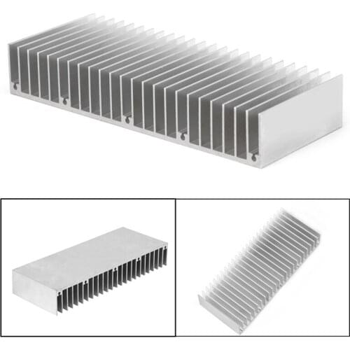 1Pc Radiator Aluminum Heatsink Extruded Profile Heat Sink for Electronic Chipset