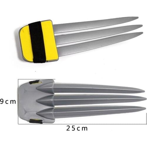 2Pcs Toy Swords Personal Wolf Claw Movie Plastic Sword Toy Wolf Claw Super Hero Cosplay Weapon Kids Toy Gifts 25cm