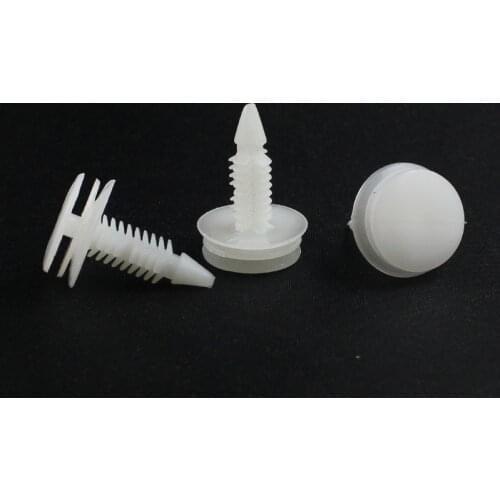 White Nylon Door Trim Panel Retainer Clip 10285935 Pickup Fasteners Rivet For GM Chevrolet Oldsmobile Buick GMC