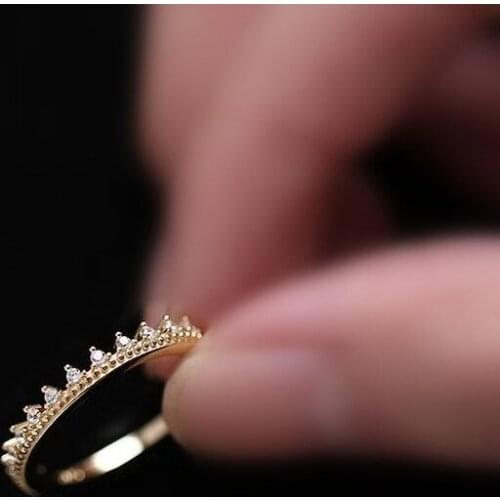 Mooner Women's Gold Rings