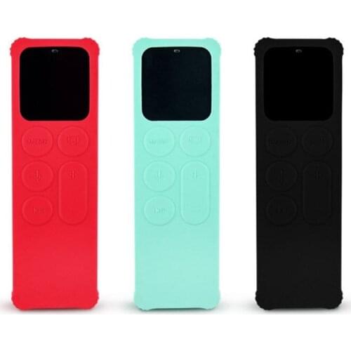 TV Remote Control Soft Silicone Protective Case Sleeve Cover Skin for Apple TV 4 4th Remote Case