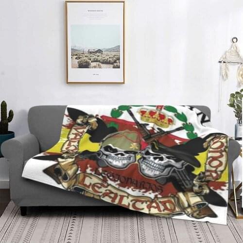 Spanish Legion 2049 Blanket Bedspread Bed Plaid Bedsheets Sofas Beach Cover Up
