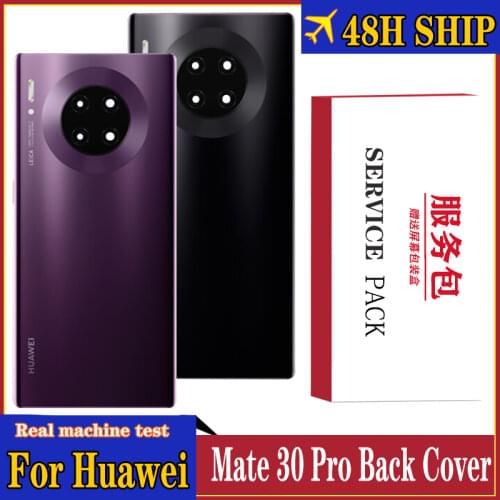 Original Battery Cover for Huawei Mate 30 Pro Glass Back housing Replacement Repair Parts Apply to Huawei Mate 30 Pro LIO-L09