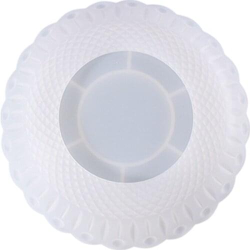 Fruit Storage Tray Epoxy Resin Mold Dish Bowl Plate Silicone Mould DIY Craft Jewelry Holder Box Decorations Casting Mold