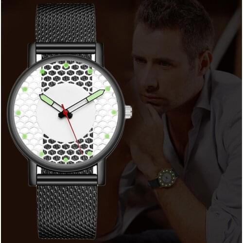 See-through luminous watch Analog Wrist Watch watches For women E0E7