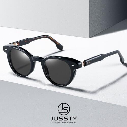 Retro Optical Prescription Sunglasses Men Polarized Progressive Sun Glasses Male Bifocal Multifocal Eyewear Italy Acetate Brand