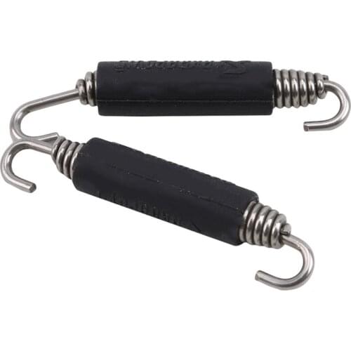 2PCS/PACK Universal Motorcycle Stainless Steel Spring Hooks For Akrapovic SC Project AR Exhaust Pipe