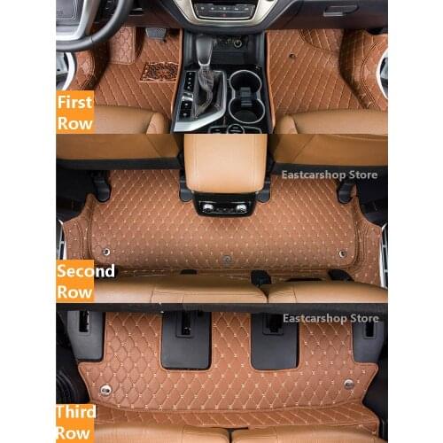 For Changan CS95 2021 2020 2019 Car Dust-proof Foot Mat Floor Wire Mats Rug Covers Auto Pads Interior Mats Waterproof Pads