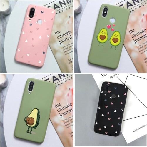 Cover for huawei honor 10 9 8 20 i Lite 9A 8X 8A 8S 9C 9A 9S P smart 2019 Z P40 P30 P20 lite Love Daisy Floral Avocado Case