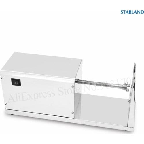 Electric Spiral Potato Cutter Commercial Tornado Potato Tower Maker Stainless Steel Twisted Carrot Slicer