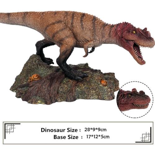 Ceratosaurus Figure Dinosaur Prehistoric Model Toy Base Collector Decor Gift Simulation Animals Figurines Model Educational Toy