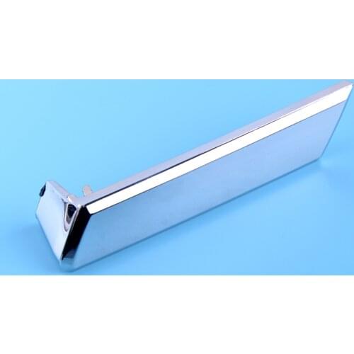 DWCX Left Side Chrome Headlight Water Spray Washer Nozzle Cover Cap Fit for Subaru Legacy Outback 2004-2009 86636AG260