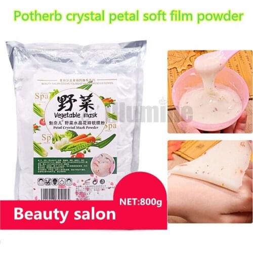 Vegetable Crystal Petal Peel Off Modeling Powder Moisturizing Replenishment Anti Acne Ice Film Whitening Oil Control Mask 800g