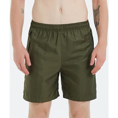 Summer Mens Beach Short Sport Running Board Pants Men Shorts Quick Drying Sport Elastic Pocket Drawstring Beach Swim Trunks