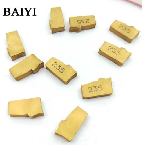 10pcs N151.2-400-4E 235 N151.2-400-4E 4025 CNC lathe blade turning tool Carbide insert with Cutting tool metal turning Tools