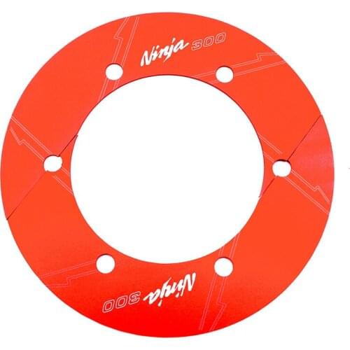 SMOK for Kawasaki NINJA300 Z300 Motorcycle Modified Leather Belt Drive Back Gear Decorative Cover