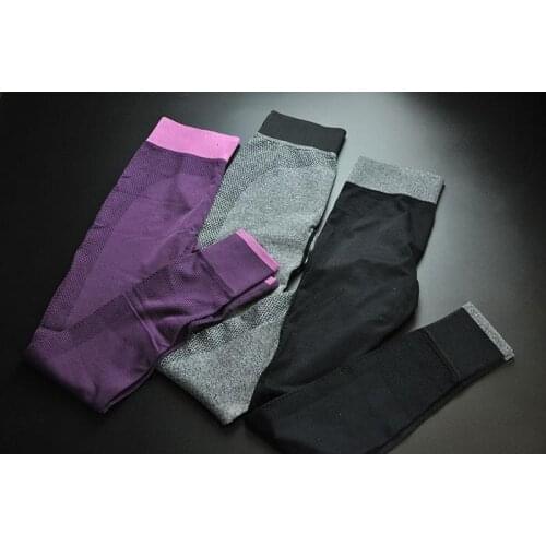 Trendy Elastic Stretchy Leggings High Waist Fitness Running Sports Yoga Slim Trousers For Women Free Shipping Good Quality