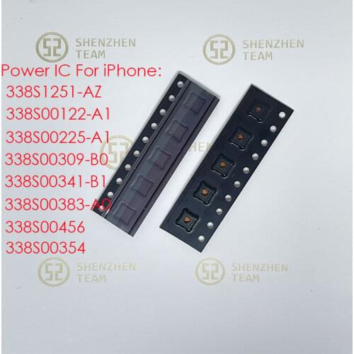 SZteam 100% Original New Power IC 338S1251 00122 338S00225 338S00309 338S00341 338S00383 338S00456 00354 for iPhone 6/7/8/X/11