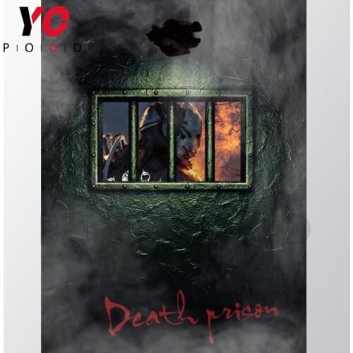 Room escape death prison theme prison story of escape room game chasing morden pressure scenario YOPOOD