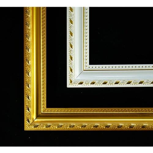 DIY Outer Frame for Painting By Numbers Photo Frame Wall Artworks Golden Oil Painting Frame Canvas Wood Stretcher Home Decor