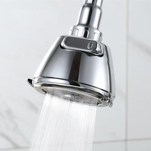 360° Swivel Sink Diffuser Aerator Faucet 2 Modes Mixer Aerator Splash Proof Water Saving Aerator Kitchen Faucet Nozzle For Tap