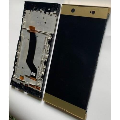 6.0' LCD For Sony Xperia XA1 Ultra C7 LCD Display Touch Screen Digitizer For SONY Xperia C7 G3221 G3212 G3226 LCD with frame