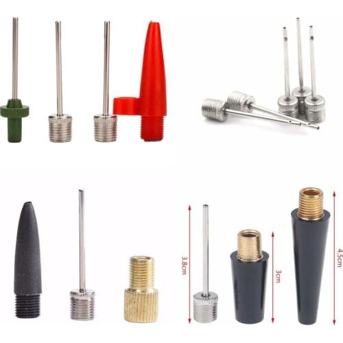 1 Set Inflating Needle Kits Needle Hose Sports Ball Basketball Football Volleyball Bike Tire Tube Inflator Kit Air Pump Tool
