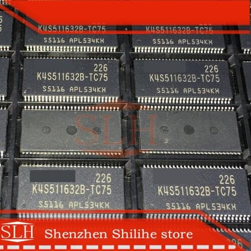 5pcs/lot K4S511632B-TC75 K4S511632B TSOP-54 Brand new original