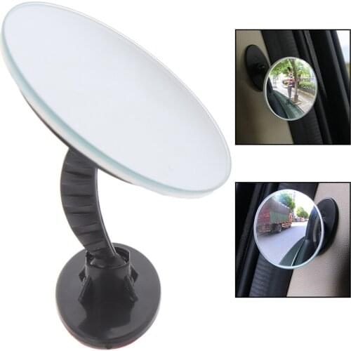 Car 360 Wide Angle Round Convex Mirror Car Side Blind Spot Rear View Mirror