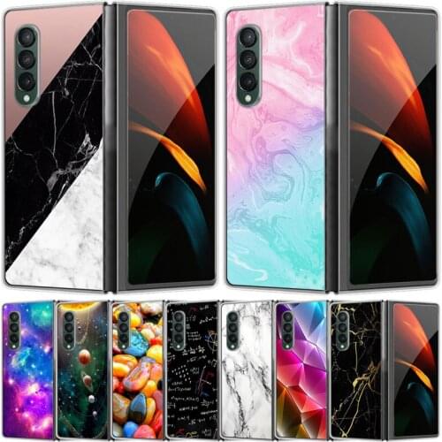 For Samsung Z Fold3 5G Case Hard Plastic PC Phone Back Cover For Samsung Galaxy Z Fold 3 Cases Protection Capas ZFold3 6.2 Inch