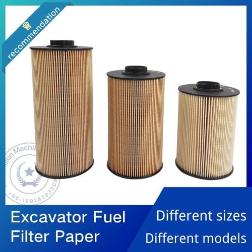 Excavator Fuel Filter Paper for ZX240-3/330-3 SH210-5/240-5/350A-3 ex470/870h Part No 4676385 4649267