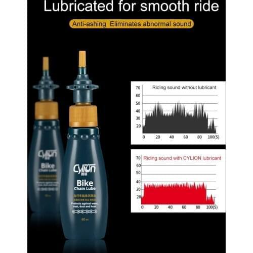 Mountain Bike Mtb Bicycle Chain Lubricant Lube Oil W/ Cleaning Cloth Outdoor Cycling Bike Riding Accessories Cylion 60ml