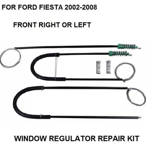 CAR ELECTRIC WINDOW KIT FOR FORD FIESTA ELECTRIC WINDOW REGULATOR REPAIR KIT FRONT LEFT or RIGHT 2/3 N/S 2002-2008 NEW