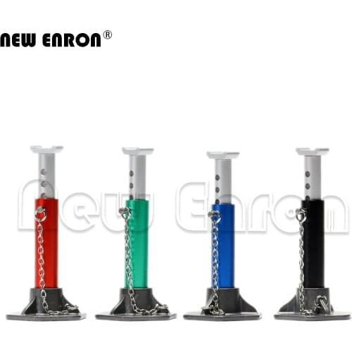 NEW ENRON 61-89mm Height Adjustable Metal Jack Stand Repair Tool 2P 1/10 for SCX10 90046 D90 RC Crawler Hobby Model Accessories