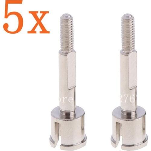 Wholesale 5Pairs/Lot HSP 08064 Wheel Axle For 1/10 RC Model Car Spare Parts CNC HSP HIMOTO Hi Speed Accessories
