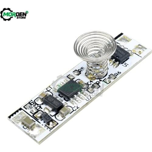 XK-GK-4010A Finger Scan Sensor Switch Module Short Distance Scan Sensor Module DC 12 V 3A Spring Touch Switch