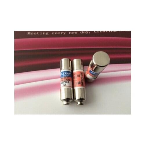 Original new 100% replace the fuse AMP-TRAP fuse tube 6.25A 600V ATDR6-1/4
