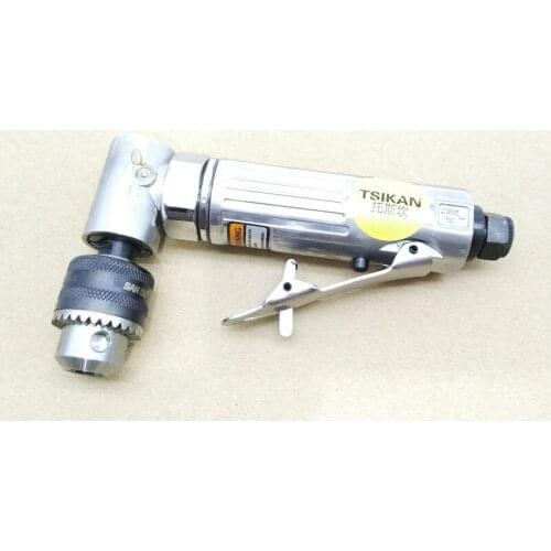 New 1pcs High Quality 0.6-6.5mm Elbow Right Angle Pneumatic / Air Drill Tool